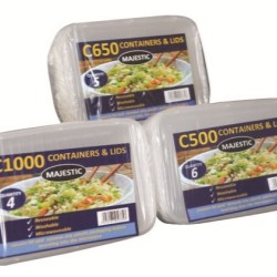 Retail Plastic containers